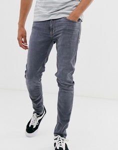 Серые суженные книзу джинсы Tiger Of Sweden Jeans Evolve-Серый