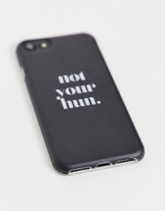 Чехол для iPhone 6/7/8 с надписью \"not your hun\" Coconut Lane-Мульти