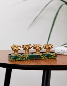 Чайные свечи в виде пальмы SIL-Мульти