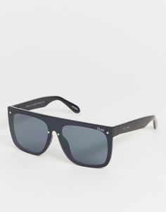 Черные солнцезащитные очки Quay Australia-Черный