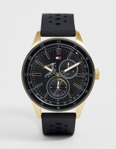 Силиконовые часы Tommy Hilfiger 1791636 Austin Sport-Черный