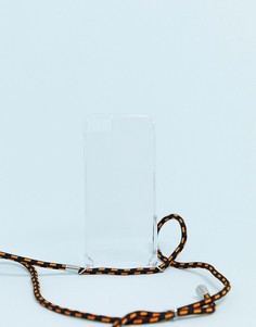 Прозрачный чехол для iphone 6/7 и 8 со шнурком Monki-Очистить