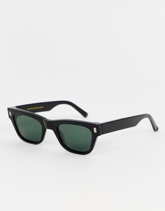 Черные квадратные солнцезащитные очки Monokel Eyewear Aki-Черный