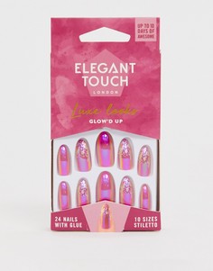 Накладны ногти Elegant Touch - Luxe (Glowd Up)-Розовый