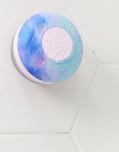 Синяя колонка для душа с мраморным узором Typo-Мульти