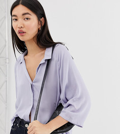 Сиреневая блузка Weekday Franca-Фиолетовый