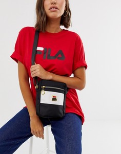 Сумка через плечо с логотипом Fila Cleo-Черный