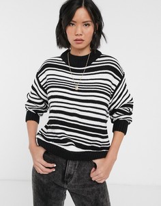 Джемпер в полоску Monki-Мульти