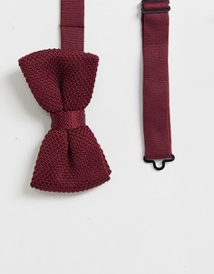 Вязаный галстук-бабочка Gianni Feraud-Красный