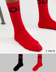 Набор из 2 пар разноцветных носков с логотипом HUGO bodywear-Мульти