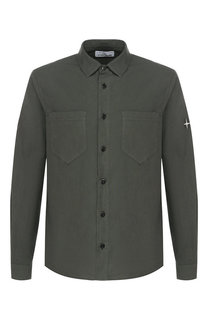 Хлопковая рубашка Stone Island