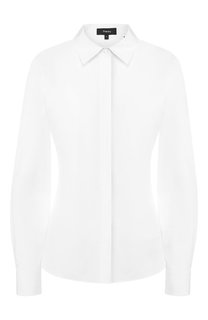 Хлопковая рубашка Theory