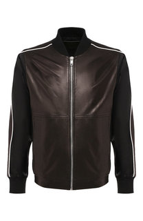 Кожаный бомбер Givenchy