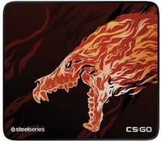 Коврик для мыши SteelSeries QcK+ CS:GO Howl Edition (с рисунком)