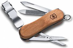 Перочинный нож Victorinox NailClip Wood 580 (дерево)