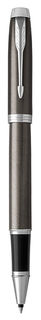 Ручка роллер Parker IM Core T321 Dark Espresso CT F (серый)