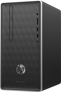 Системный блок HP Pavilion 590-p0012ur (темно-серебристый)