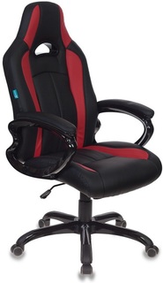 Игровое кресло Бюрократ CH-827 (черный, красный)