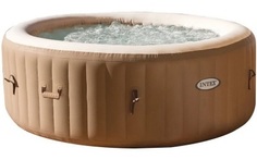 Бассейн Intex Bubble Massage 145/196x71 см (бежевый)