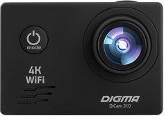 Экшн-камера Digma DiCam 310 (черный)
