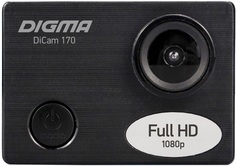 Экшн-камера Digma DiCam 170 (черный)