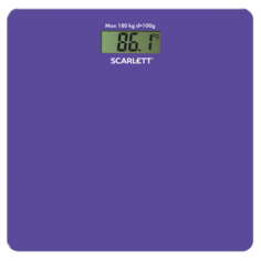 Весы Scarlett SC-BS33E042 (фиолетовый)