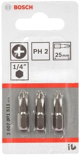 Набор бит Bosch Extra-Hart 2607001511 для шуруповертов