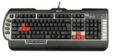 Клавиатура A4Tech X7-G800 PS/2 (черный)