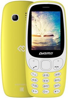 Мобильный телефон Digma Linx N331 2G (желтый)