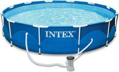 Бассейн Intex Metal Frame 366х76 см (синий)