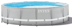 Бассейн Intex Prism Frame 305x76 см (серо-голубой)