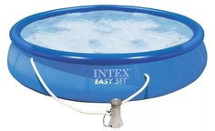Бассейн Intex Easy Set, 457х84 см (голубой)