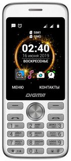 Мобильный телефон Digma Linx C280 (серебристый)