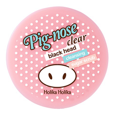 Очищающий сахарный скраб Pig-nose Clear Black Head Cleansing Sugar Scrub Holika Holika