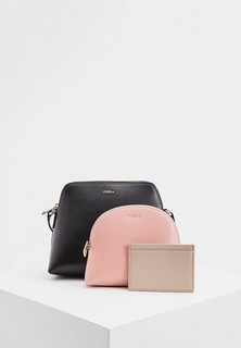 Комплект Furla BOHEME, сумка, косметичка, визитница