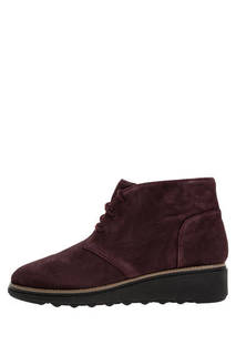 Полуботинки 26146394 burgundy Clarks