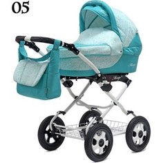 Коляска 2 в 1 Bart Plast MIRAGE 05 бирюза
