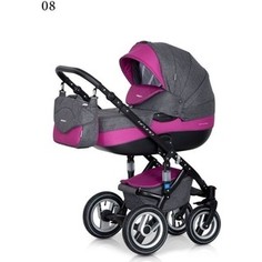 Коляска Riko BRUNO 08 серый-лиловый