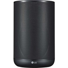 Умная колонка LG WK7Y с голосовым помощником Алиса (WK7Y.DRUSLLK) (моно, 30Вт, Wi-Fi, Bluetooth) черный