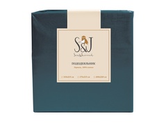 Пододеяльник Sova&Javoronok 200x220 Перкаль Dark Turquoise 18030117573