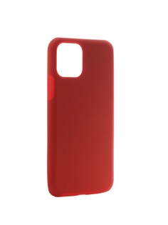 Аксессуар Чехол Hardiz для APPLE iPhone 11 Pro Liquid Silicone Case Red HRD822102