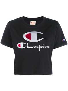 Champion футболка с вышитым логотипом