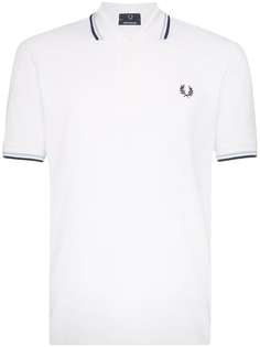 Fred Perry рубашка-поло с отделкой в полоску