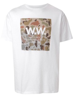 Wood Wood футболка WW Square свободного кроя