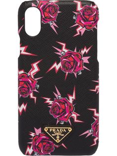 Prada чехол для iPhone X/XS с принтом