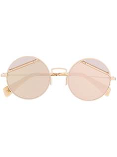 Yohji Yamamoto зеркальные солнцезащитные очки