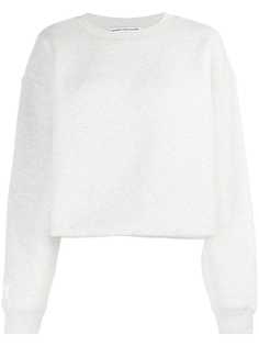 T By Alexander Wang толстовка свободного кроя