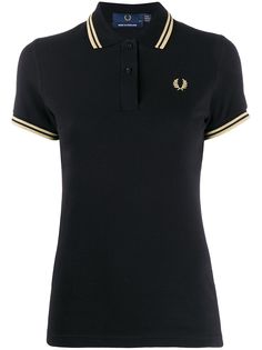 Fred Perry рубашка-поло с вышитым логотипом