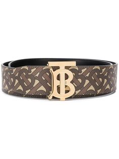 Burberry двусторонний ремень Monogram