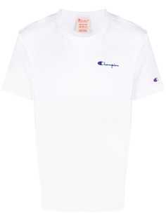 Champion logo embroidered crewneck T-shirt